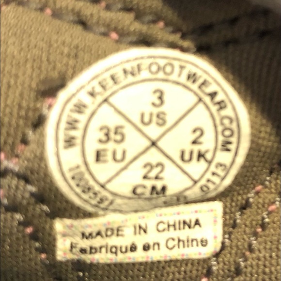 Keen kids sandals size 3 - Picture 3 of 3